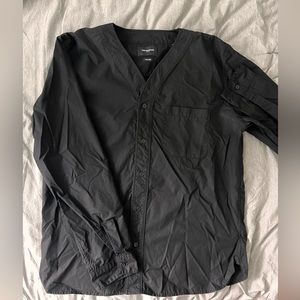 The Kooples Baseball Collar Shirt